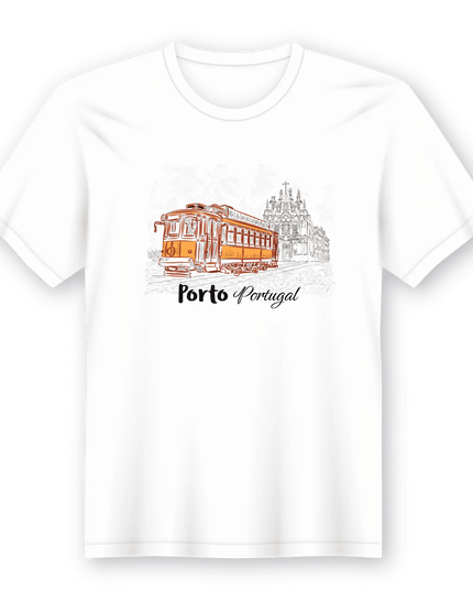 T-Shirt em Lata Distrito Porto - Bee my Gift