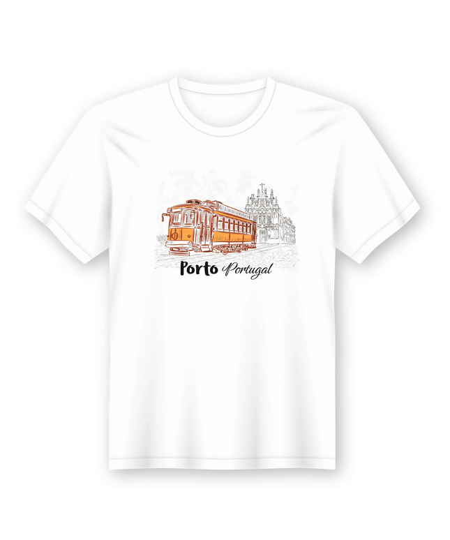 T-Shirt em Lata Distrito Porto - Bee my Gift