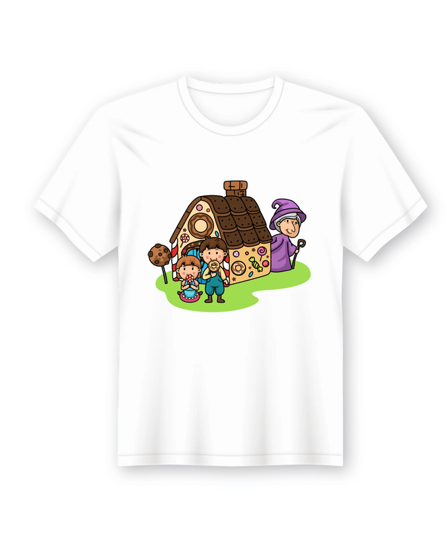 T-Shirt em Lata Hansel e Gretel - Bee my Gift