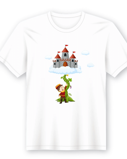 T-Shirt em Lata João e o Pé de Feijão - Bee my Gift