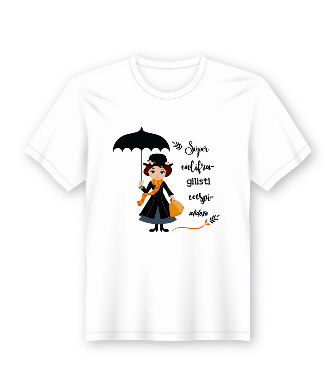 T-Shirt em Lata Mary Poppins - Bee my Gift