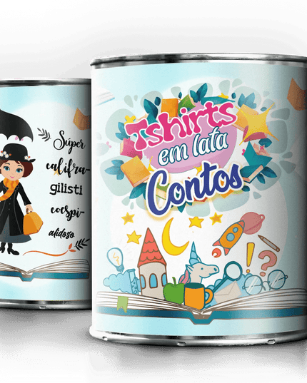 T-Shirt em Lata Mary Poppins - Bee my Gift