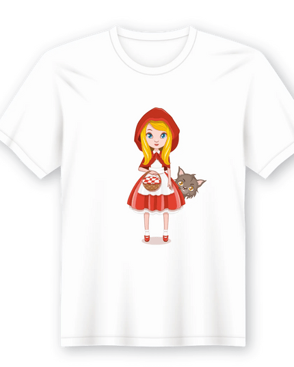 T-Shirt em Lata O Capuchinho Vermelho - Bee my Gift