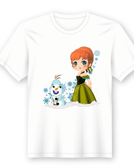 T-Shirt em Lata Princesa Anna Frozen - Bee my Gift