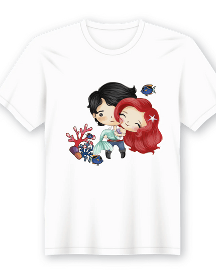 T-Shirt em Lata Princesa Ariel - Bee my Gift