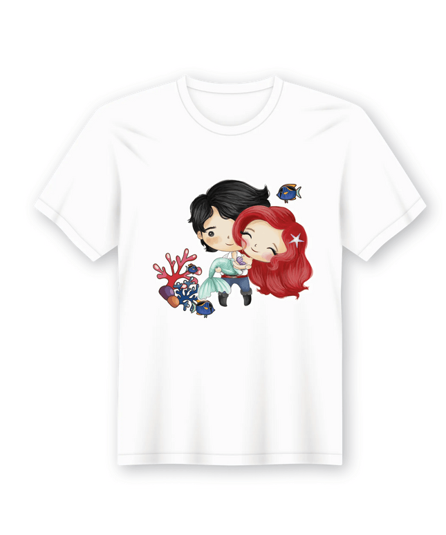 T-Shirt em Lata Princesa Ariel - Bee my Gift