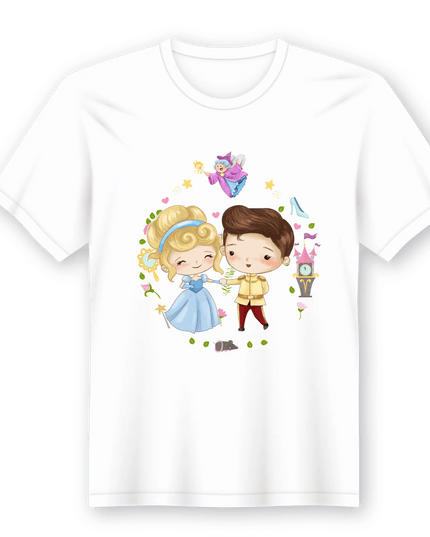T-shirt em Lata Princesa Cinderela - Bee my Gift