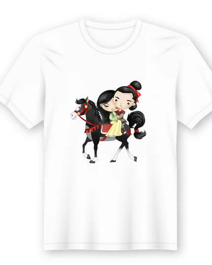 T-Shirt em Lata Princesa Mulan - Bee my Gift