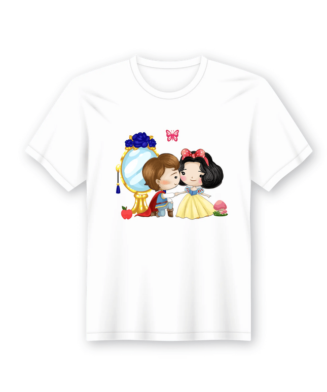 T-shirt em Lata Princesas - Bee my Gift