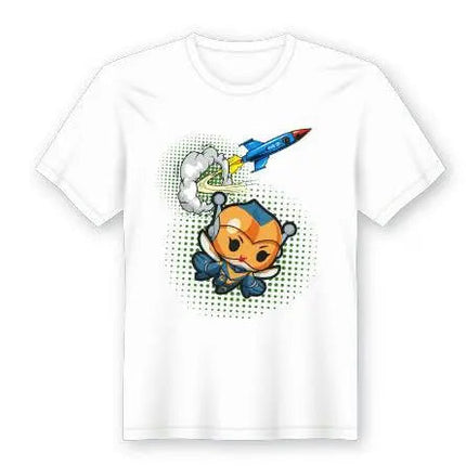 T-Shirt em Lata Super Heróis - Bee my Gift