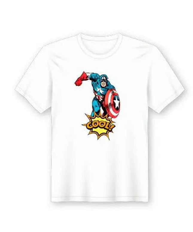 T-Shirt em Lata Super Heróis Capitão América - Bee my Gift