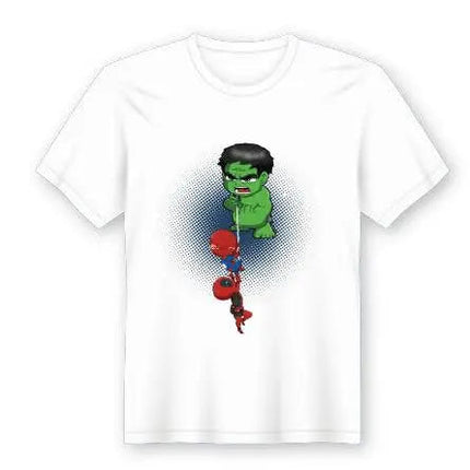 T-Shirt em Lata Super Heróis Marvel - Bee my Gift