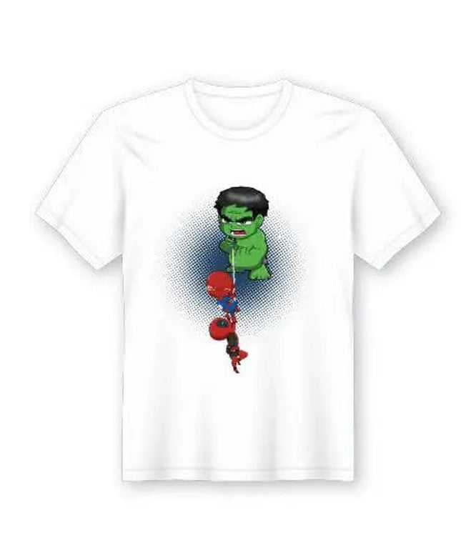 T-Shirt em Lata Super Heróis Marvel - Bee my Gift