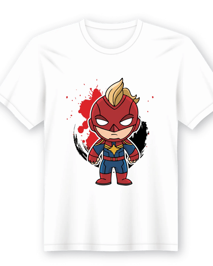 T-Shirt em Lata Super Heróis Marvel - Bee my Gift