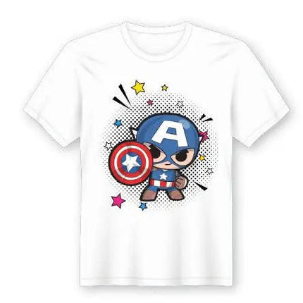 T-Shirt em Lata Super Heróis Marvel - Bee my Gift