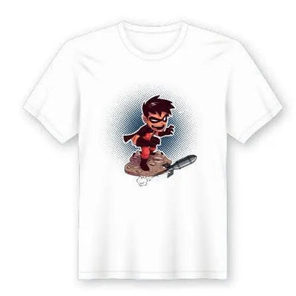 T-Shirt em Lata Super Heróis Robin - Bee my Gift