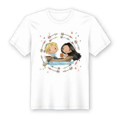 T - Sshirt em Lata Princesa Pocahontas - Bee my Gift