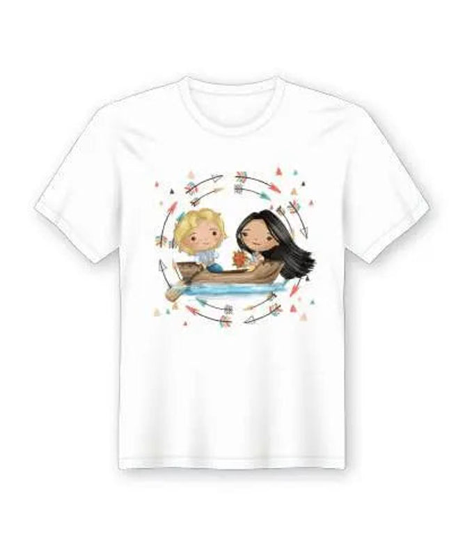 T - Sshirt em Lata Princesa Pocahontas - Bee my Gift