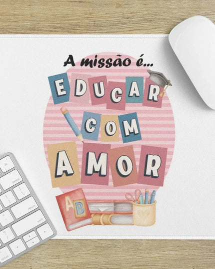 Tapete de Rato Educar com Amor - Bee my Gift