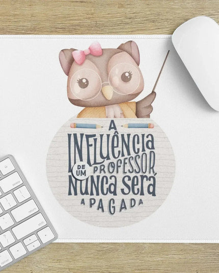 Tapete de Rato Influência do Professor - Bee my Gift