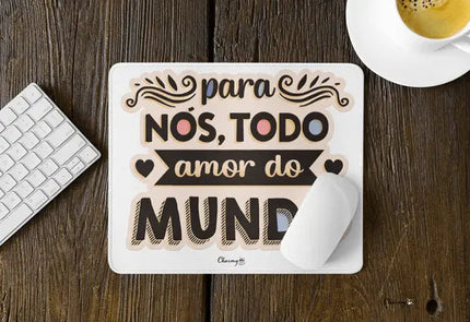 Tapete Rato Namorados Personalizável 117 - Bee my Gift