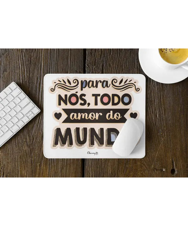 Tapete Rato Namorados Personalizável 117 - Bee my Gift
