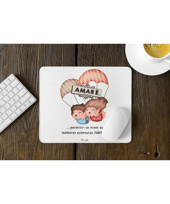 Tapete Rato Namorados Personalizável 118 - Bee my Gift
