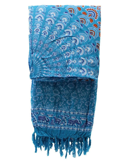 Teal Orange Mandela Sarong - Bee my Gift