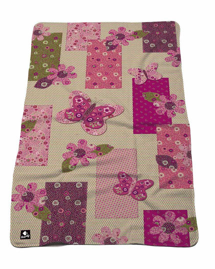 Toalha Praia microfibra PATCHWORK by BUSQUETS - Bee my Gift