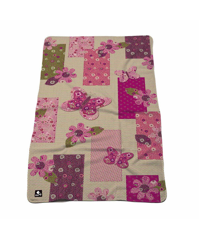 Toalha Praia microfibra PATCHWORK by BUSQUETS - Bee my Gift