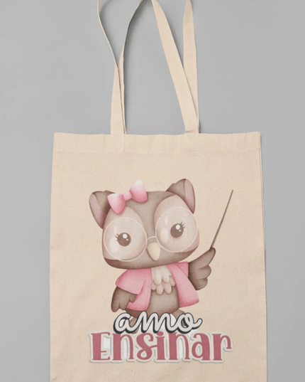 Tote Bag Amo Ensinar - Bee my Gift