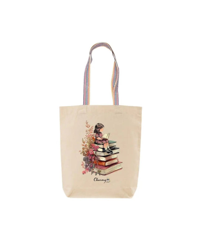 Tote bag Book Girl - Bee my Gift