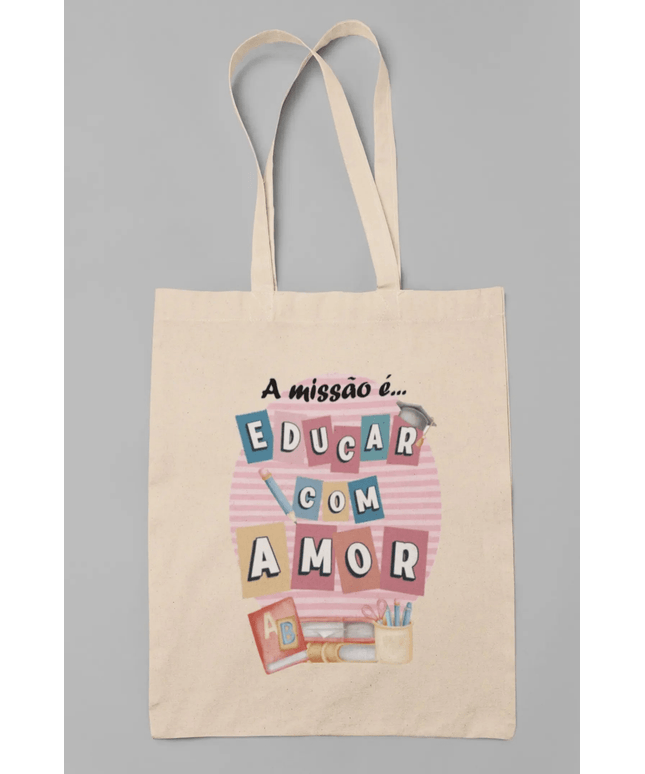 Tote Bag Educar com Amor - Bee my Gift