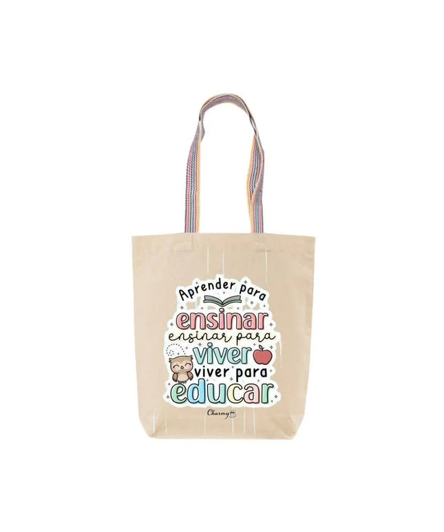 Tote Bag Ensinar Para Educar - Bee my Gift