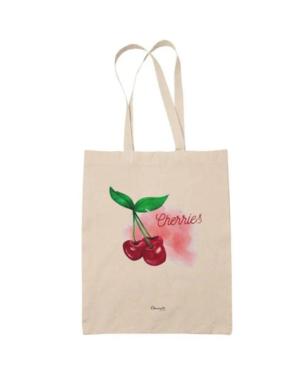 Tote Bag Raminho Cerejas - Bee my Gift
