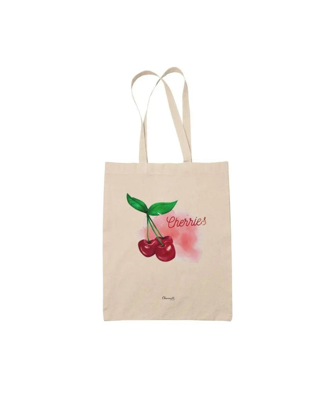 Tote Bag Raminho Cerejas - Bee my Gift