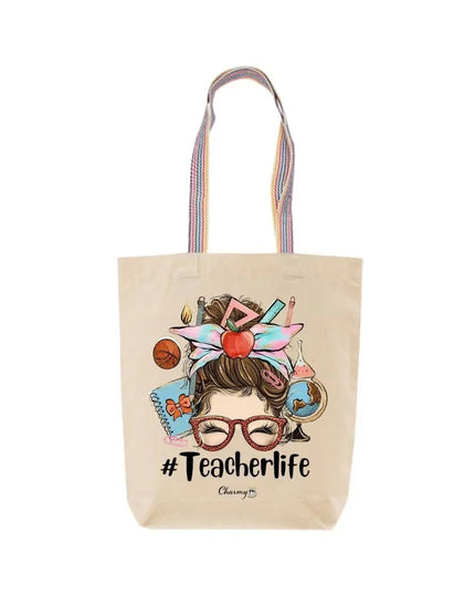 Tote Bag Teacher Life - Bee my Gift