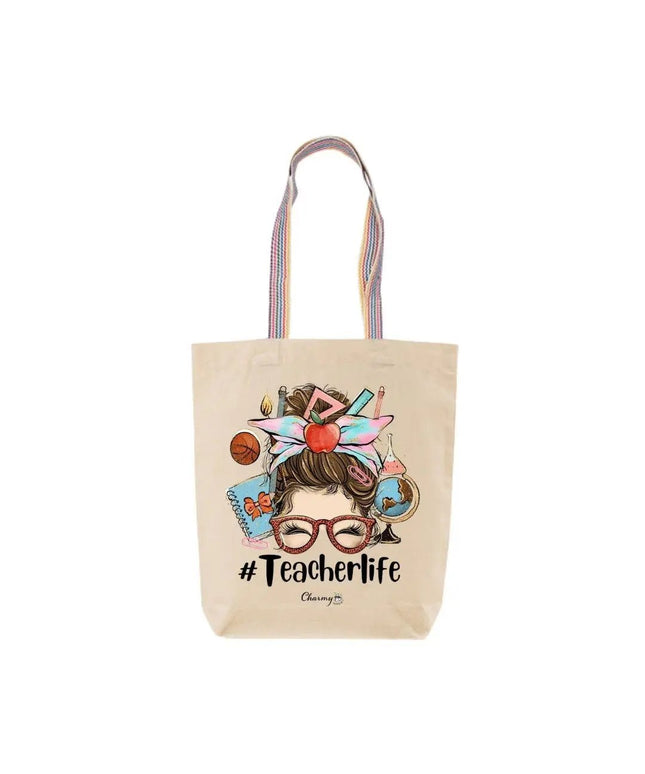 Tote Bag Teacher Life - Bee my Gift