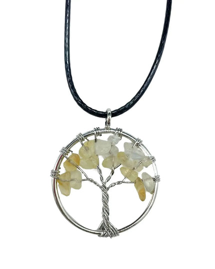 Tree of Life Pendant - Carnelian - Bee my Gift