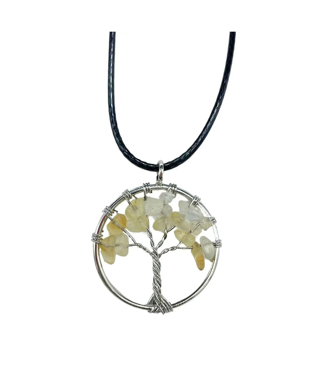 Tree of Life Pendant - Carnelian - Bee my Gift
