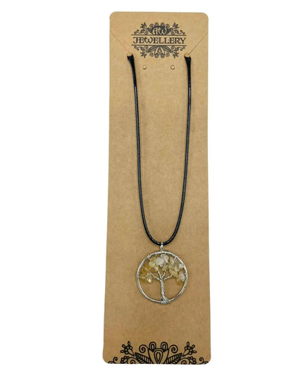 Tree of Life Pendant - Carnelian - Bee my Gift