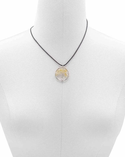 Tree of Life Pendant - Carnelian - Bee my Gift