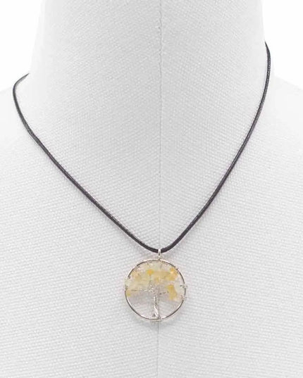 Tree of Life Pendant - Carnelian - Bee my Gift