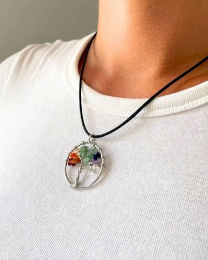 Tree of Life Pendant - Chakra - Bee my Gift