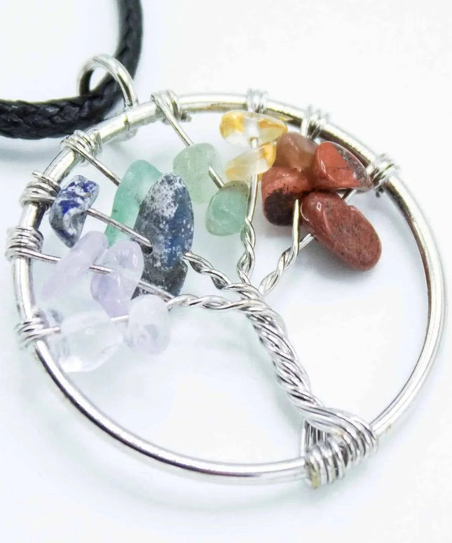 Tree of Life Pendant - Chakra - Bee my Gift