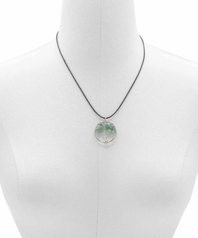 Tree of Life Pendant - Jade - Bee my Gift