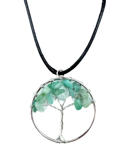Tree of Life Pendant - Jade - Bee my Gift