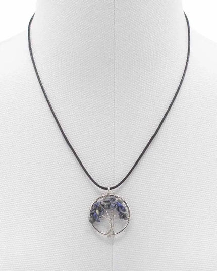 Tree of Life Pendant - Sodalite - Bee my Gift