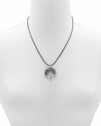 Tree of Life Pendant - Sodalite - Bee my Gift
