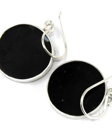 Tree of Life Silver Earrings 15mm - Abalone - Bee my Gift